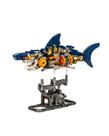 Conjunto de blocos de construção Dovob Decor Sharks Machinery 687 PCS