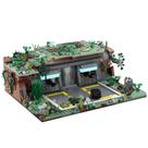 Conjunto de blocos de construção ECUNORC Space Wars Collection Base Outpost