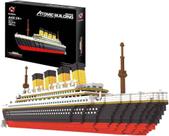 Conjunto de blocos de construção FULHOLPE Titanic Cruise Ship 3800 peças