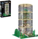 Conjunto de blocos de construção Hang tie Forest Villa com iluminação 3495 unidades Conjunto de blocos de construção Hang tie Forest Villa com iluminação 3495 unidades