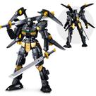 Conjunto de blocos de construção HIGH GODO Black Bat Mech Robot 534 unidades
