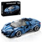 Conjunto de blocos de construção HIGH GODO MOC Racing Sports Car 327 peças Conjunto de blocos de construção HIGH GODO MOC Racing Sports Car 327 peças