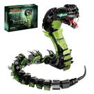 Conjunto de blocos de construção HJPLPXH Mechanical Snake Model Toy
