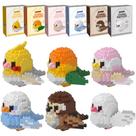 Conjunto de blocos de construção HJPLPXH Parrots Micro Mini Kids 6 caixas