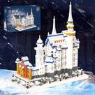 Conjunto de blocos de construção HSONLINE Swan Stone Castle 2800 PCS