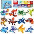 Conjunto de blocos de construção Jellydog Toy Ocean Animal 12 unidades para crianças Conjunto de blocos de construção Jellydog Toy Ocean Animal 12 unidades para crianças