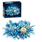 Conjunto de blocos de construção Jetlet Bouquet Starry Flower Sea 917 unidades