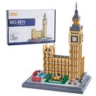 Conjunto de blocos de construção KLMei Real Big Ben 6473 unidades por mais de 14 anos Conjunto de blocos de construção KLMei Real Big Ben 6473 unidades por mais de 14 anos