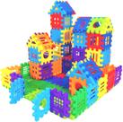 Conjunto de blocos de construção KUTOI Kids Builders de 100 peças com bolsa de armazenamento Conjunto de blocos de construção KUTOI Kids Builders de 100 peças com bolsa de armazenamento