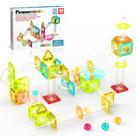 Conjunto de blocos de construção PicassoTiles Magnet Tiles PTMG45 3+