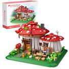 Conjunto de blocos de construção RAVAYO Mushroom House 1621 unidades para adultos Conjunto de blocos de construção RAVAYO Mushroom House 1621 unidades para adultos