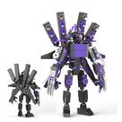 Conjunto de blocos de construção Skibidi Toilet Man Toy com 459 unidades