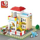 Conjunto de blocos de construção Sluban Girl Dream Friends Sweet Home 3 Conjunto de blocos de construção Sluban Girl Dream Friends Sweet Home 3