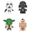 Conjunto de blocos de construção Star War Micro 3D Figures Educational