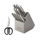 Conjunto de blocos de facas KitchenAid Gourmet de 15 peças em aço inoxidável