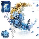 Conjunto de Blocos de Montar Abbabby Moon Flower 938 Peças para Decoração