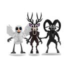 Conjunto De Blocos De Montar De Animais Da Floresta Monstros 99 Nights Modelo De Veado Coruja Cabra