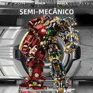 Conjunto De Blocos De Montar Marvel Iron Man Com 2700+ Peças, Brinquedos DIY De Super-Heróis Para