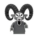 Conjunto De Blocos De Montar Para Crianças 99 Noites Na Floresta Veado Coruja Cabra Monstro