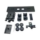 Conjunto De Blocos De Montar Trem Da Cidade Para Crianças, Brinquedos Técnicos MOC, Carroça Com Conjunto De Blocos De Montar Trem Da Cidade Para Crianças, Brinquedos Técnicos MOC, Carroça Com