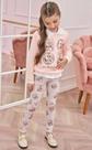 Conjunto de Blusão em Moletom com Pelúcia e Calça Legging em Termoskin Peluciado Infantil Menina Infanti Conjunto de Blusão em Moletom com Pelúcia e Calça Legging em Termoskin Peluciado Infantil Menina Infanti