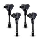 Conjunto de bobinas de ignição 4 Nissan Altima 2.5L compatíveis com ENA Conjunto de bobinas de ignição 4 Nissan Altima 2.5L compatíveis com ENA