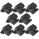 Conjunto de bobinas de ignição: 8 Chevy Silverado 1500 2500 compatíveis