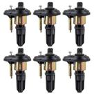 Conjunto de bobinas de ignição Chevrolet GMC Saab Isuzu compatível com MAS