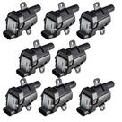 Conjunto de bobinas de ignição ENA Round para Chevy GMC V8 4,8 L 5,3 L 6,0 L Conjunto de bobinas de ignição ENA Round para Chevy GMC V8 4,8 L 5,3 L 6,0 L