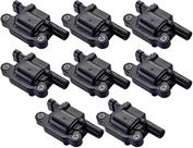 Conjunto de bobinas de ignição ENA Square para Chevrolet GMC Cadillac