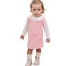 Conjunto de Body em Cotton e Vestido em Tricot 100% Algodão
