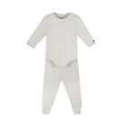 Conjunto de Body Melange Bege Lua para Bebê - Dedeka