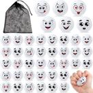 Conjunto de bolas de estresse de minigolfe Syhood com bolsa de armazenamento 48 unidades
