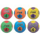 Conjunto de Bolas de Futebol Champion Sports Tamanho 4 com Pegada Durável 6 unidades