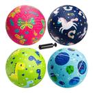 Conjunto de bolas de playground ZOOJOY de borracha de 6 polegadas para crianças de 1 a 6 anos