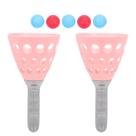 Conjunto de bolas Throw and Catch para crianças com raquetes e 5 bolas Conjunto de bolas Throw and Catch para crianças com raquetes e 5 bolas