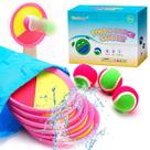 Conjunto de bolas Toss and Catch Weehoey Pink 6 pás e 3 bolas
