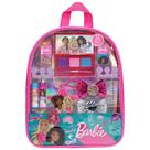 Conjunto de bolsa de presente de maquiagem cosmética Townley Girl Barbie com mochila Conjunto de bolsa de presente de maquiagem cosmética Townley Girl Barbie com mochila