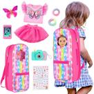 Conjunto de Bolsa para Boneca UNICORN ELEMENT 18 polegadas 9 Peças