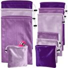 Conjunto de bolsas de armazenamento Amylove Satin Game Toy, 9 unidades para brinquedos para adultos