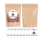 Conjunto de bolsas de café para chá de bebê, 50 unidades MKISHINE