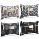 Conjunto de bolsas de cosméticos: bolsa de viagem de lona Boao para mulheres, 4 unidades