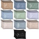 Conjunto de bolsas de cosméticos Jetec Christian Gift para mulheres, 30 unidades