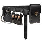 Conjunto de bolsas de couro medieval Tool Belt SUMGOGO de 5 peças