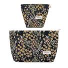 Conjunto de bolsas de maquiagem getto, 2 peças, organizador de produtos de higiene pessoal de viagem para mulheres