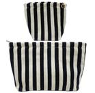 Conjunto de bolsas de maquiagem getto, 2 peças, organizador de produtos de higiene pessoal de viagem para mulheres