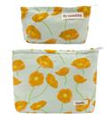 Conjunto de bolsas de maquiagem getto Travel Toiletry Organizer Women