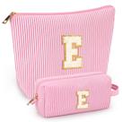 Conjunto de bolsas de maquiagem mibasies Initial for Women Travel Toiletry