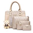 Conjunto de bolsas modernas, bolsa de ombro Soperwillton Tote, 4 unidades