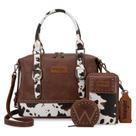 Conjunto de bolsas Montana West Wrangler Doctor Bag para mulheres, 3 unidades